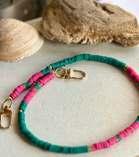 Collier / bijou de téléphone ou clés - Naka