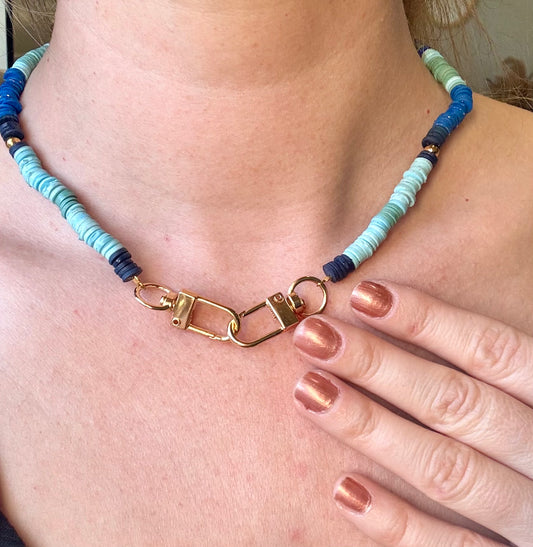 Collier / bijou de téléphone ou clés - Naka