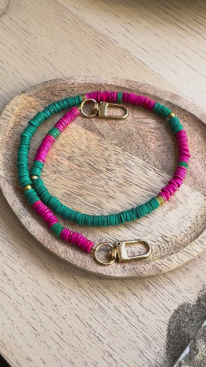 Collier / bijou de téléphone ou clés - Naka